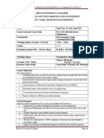 Final Year Syllabus