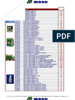 Lista de Precios Marr