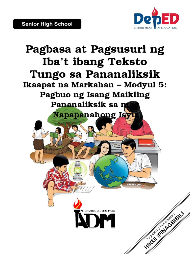 4th Quarter Pagbasa At Pagsusuri Modyul 5 Converted 2 Pdf
