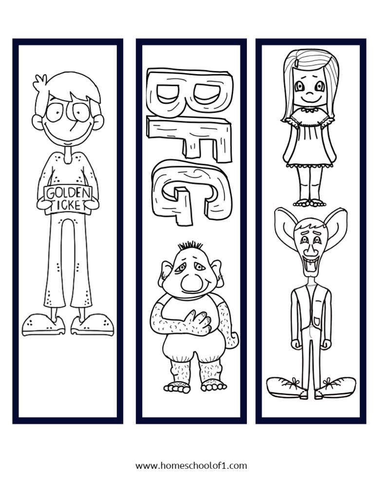 Roald Dahl Bookmarks | PDF