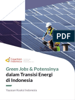 Green Jobs & Potensinya Dalam Transisi Energi Di Indonesia - Versi - PDF