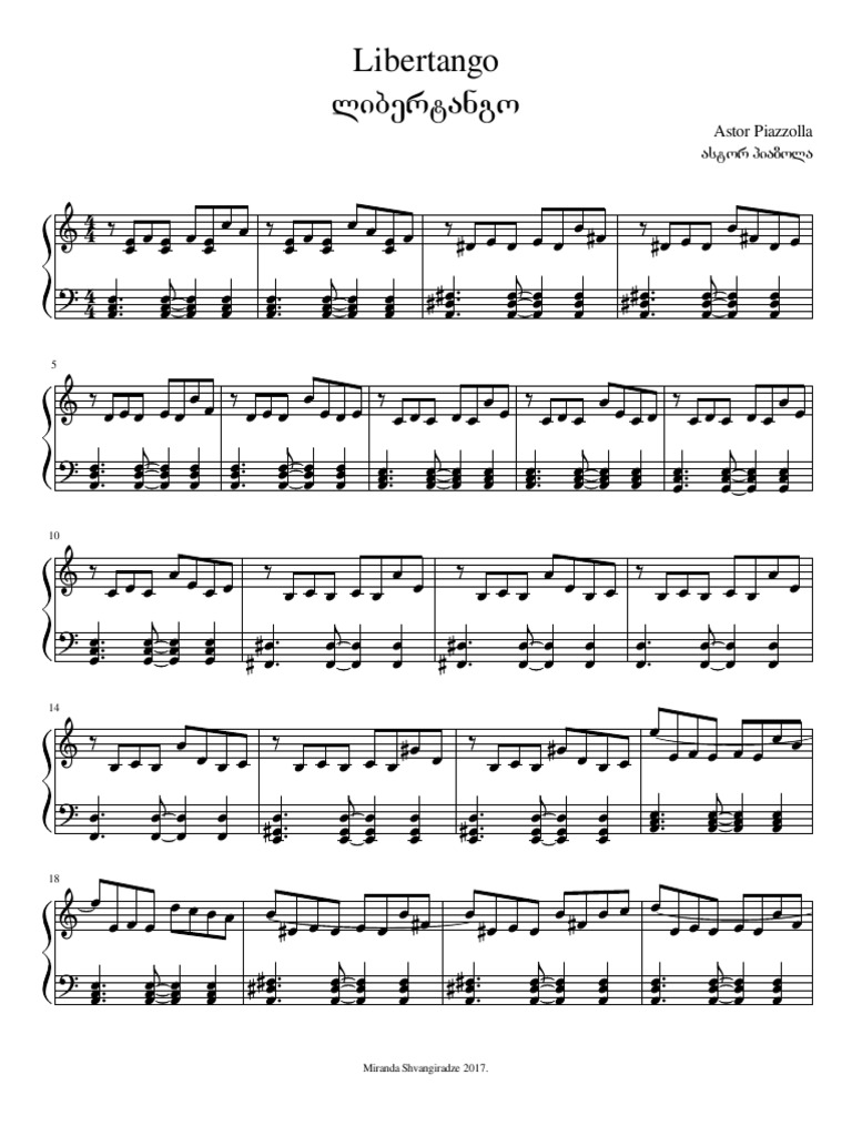 Liber Tango | PDF