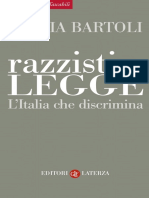 Clelia Bartoli - Razzisti Per Legge. L'Italia Che Discrimina (2012, Laterza) - Libgen - Li