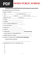 UDISE Revised SO3 For Class Change New | PDF
