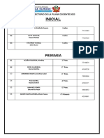 Plana Docente Estrella de Belen