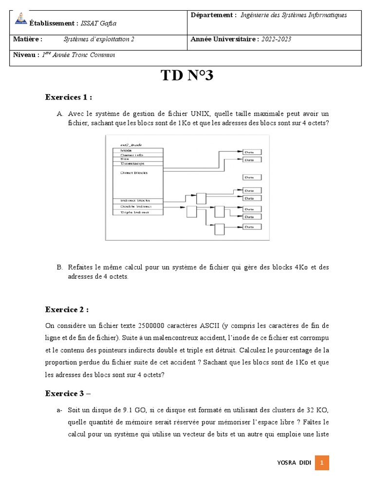 TD3 Se | PDF | Ordinateurs