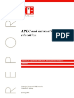 APEC and International Education