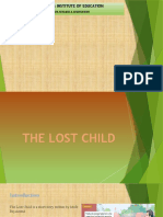 The Lost Child Story Class 9