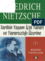Friedrich Nietzsche - Tarihin Yaşam İçin Yararı Ve Yararsızlığı Üzerine