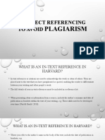 Correct Referencing To Avoid Plagiarism