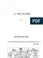 אסתטיקה שעור 14