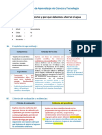 CLASE MODELO - Ejemplo de Sesion de Ciencia-Secundaria