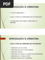 Literatura - Romantismo