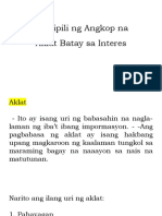 SIM 3 - A2-Pagpipili NG Angkop Na Aklat Batay Sa Interes