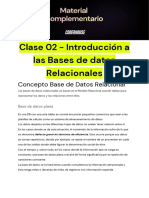 Clase 02 - SQL - Introducción A Las Bases de Datos Relacionales