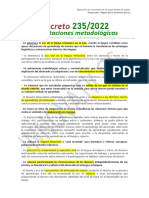 Decreto 235 - 2022 - Orientaciones Metodológicas