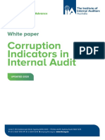 Iia Whitepaper - Corruption Indicators in Internal Audit