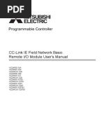 CC-Link IE Field Basic Network Remote IO Module User's Manual