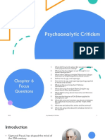 Ch6 Psychoanalytic Criticism
