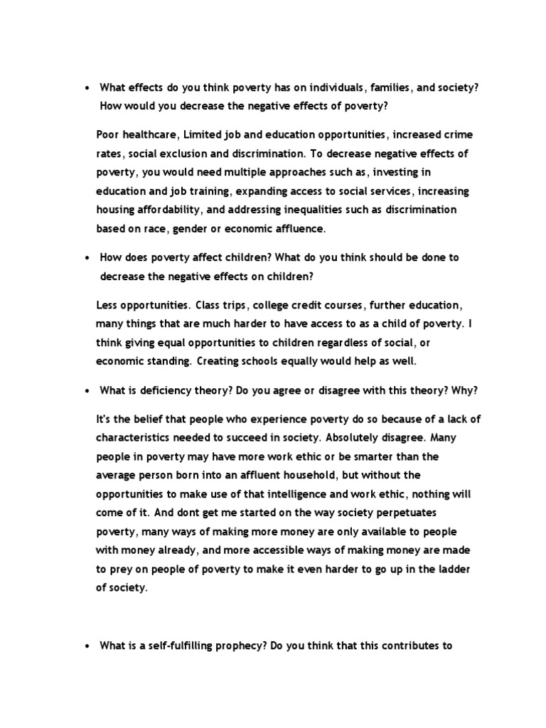Poverty | PDF | Poverty | Poverty &amp; Homelessness