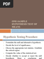 T Test Z Test and ANOVA