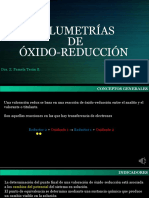 14va Clase Química Analítica-Volumetrías de Óxido-Reducción