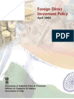 FDI Policy 2006