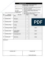 Form Inspeksi APD
