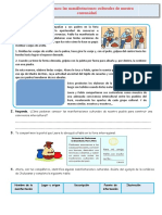 D3 A3 FICHA PS. Conocemos Las Manifestaciones Culturales de Nuestra Comunidad.