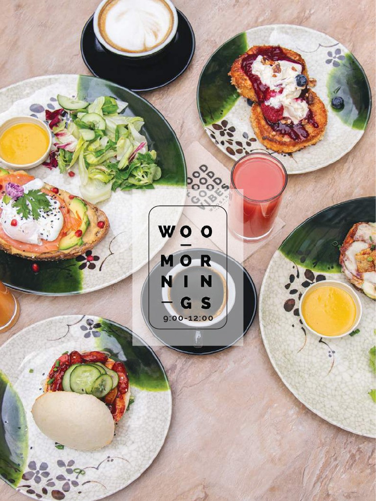 Woosabi Lounge Menu - en | PDF | Tofu | Western Cuisine