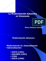 La Modernización Aduanera en Venezuela