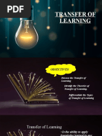 Topic 15 Transfer of Learning