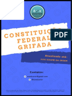 Constituição Federal Grifada - OAB - @oxedoutor
