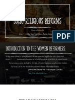 Women Reformers (Class 8)
