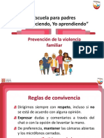 1presentación para Facilitadores - Taller Prevención de La Violencia Familiar