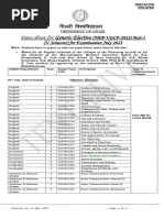 2023-05-28-TentativeDatesheet-S2-Date-Sheet Generci Elective - 23-Sem - II PDF