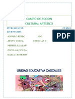 Informe Del Proyecto Campo de Accion Cultural Artistico