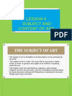 Subject - and - Content - of - Art 2