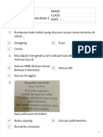 PAT Bahasa Indonesia Kelas 2