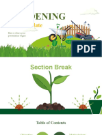Plantilla Powerpoint Jardineria 1