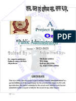 Public Administration Shrikant