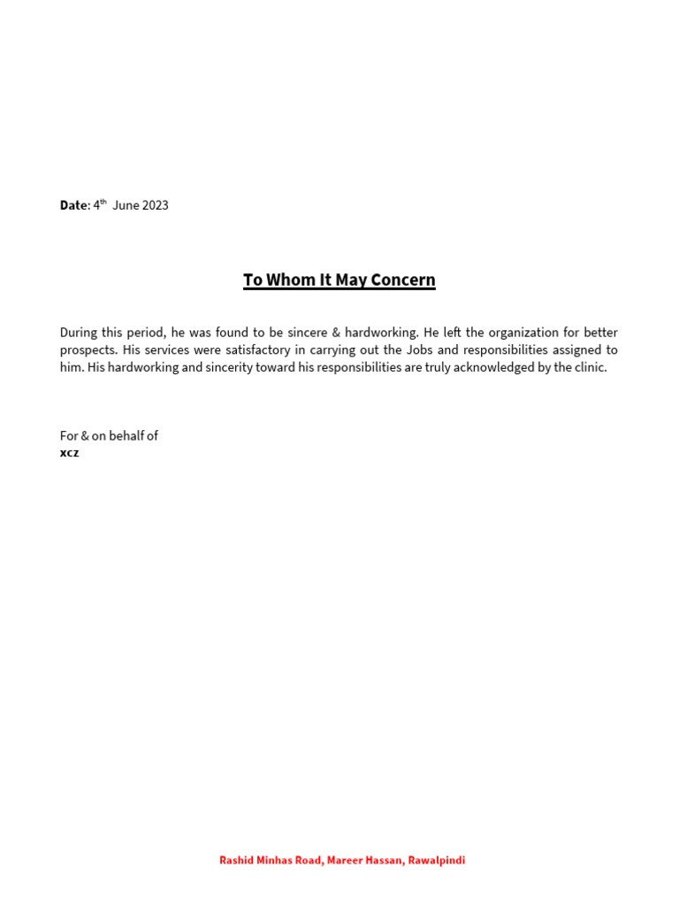 Letter 2 | PDF