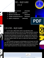 Uji Chi - Square 2 X 2