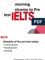 Ielts Pre Test