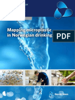 Norsk Vann Report Microplastic Drinkingwater