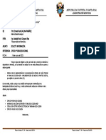 Memorandum 009 - Solicito Información Mesa de Partes Digital