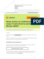 Nous Avons Un Colissimo Pour Vous !