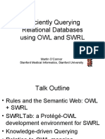 Querying RDB Using OWL N SWRL MartinOConnor 20070208