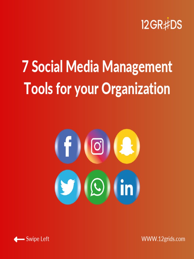 Social media management tools pdf