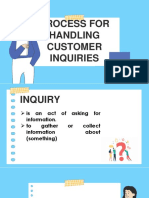 q4w2 Process For Handling Customer Inquiries